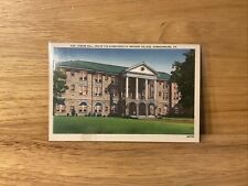Vintage Postcard Junior Hall One Of The Dormitories Of Madison College  picture