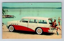 1956 Buick Century Estate Wagon (Model 69) Vintage Advertising Postcard picture