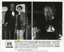 1996 Press Photo Actor Ron Silver, Chauncey Leopardi in 