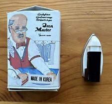 Vintage White Clothes Iron Cigarette Lighter, circa 1980’s. READ DESCRIPTION picture