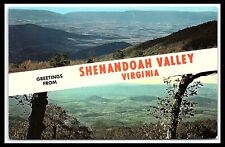 Shenandoah Valley VA Postcard Page Valley Dual View Unposted pc225 picture