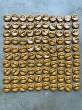 Corona Light Beer Caps with Dents~~~~Lot of 100 For Crafts picture