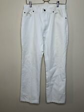 VTG Shriners Masonic Pants Fit 31”x30” 9.5” Leg Open White  picture