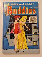 Hello Buddies #99 VF+ HIGH GRADE 1960 GGA Humor, Vintage Early Silver Age picture