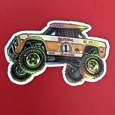 Holographic Olympia Oly Beer Dune Buggy ATV Sticker Retro Old School Tumwater picture