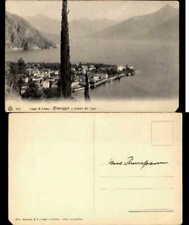 Lago di Como Menaggio e veduta del lago Italy ~ vintage postcard picture