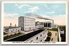 Postcard The Fine New Flour Mills Of The Eagle Milling Company, Edmond, Oklahoma picture