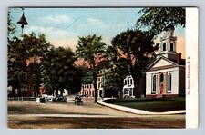 Plymouth NH-New Hampshire, The Square, Antique, Vintage Souvenir Postcard picture