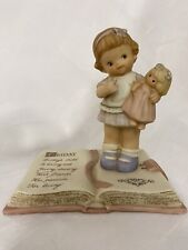 VTG. Enesco Memories Of Yesterday “Friday’s Child Is Loving & Giving” Figurine picture