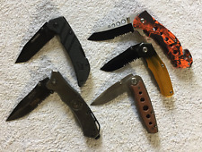 Lot Of 5 EDC Husky and others good quality knives 