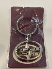 Vintage Scion Toyota Cars- Emblem Metal Keychain New In Original Maroon Package picture