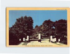 Postcard Entrance to Calvary Cemetery Dayton Ohio USA picture
