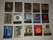 Vintage 1940'/50's California Hotels Matchbook Lot Of 15 picture