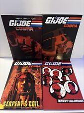 G.I. JOE: COBRA Vol. 1-4 Trade Paperback Set Bundle 2009 IDW Cobra Comdr. Death picture
