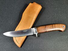 Corbet (C.R.) Sigman Utility Hunter Vintage Custom Knife (D2, Nickel-Silver) picture