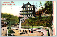 Famous Basin Spring in Eureka Springs, Arkansas 1907 Postcard picture