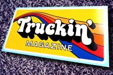Truckin' Magazine • 70's Era Vintage Style Sticker • Decal picture
