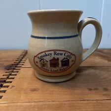 Red Wing Pottery Coffee Mug - Smokey Row Cafe & Jenny Lind Bakery 2012 AW Wilson picture
