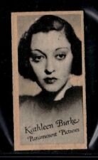1934 Peerless Scales Kathleen Burke - Movie Stars Cards - Paramount Pictures picture
