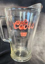 Coors Banquet Glass Pitcher picture