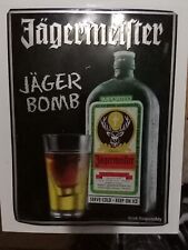 18” x 13.5” METAL SIGN - Jägermeister - Jäger Bomb Alcohol Advertisement picture