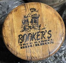 (BOOKERS) Jim Beam Distillery Bourbon Barrel Authentic Head 21” Dia. picture