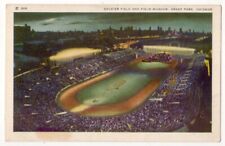 Chicago Illinois c1940's Soldier Field, Grant Park, Field Museum, Night, Stadium picture