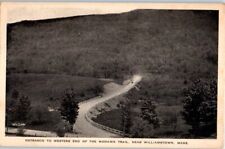 1929 Entrance to Western End of Mohawk Trail Williamstown MA Postcard picture