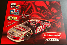 2003 Kurt Busch #97 Rubbermaid Roush Ford Taurus - NASCAR Hero Card Handout picture