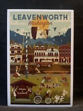 Lantern Press Postcard Geometric Leavenworth, Washington picture