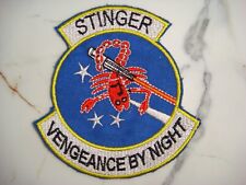 USAF 18th SPECIAL OPERATION SQ. STINGER VENGEANCE BY NIGHT, VIETNAM WAR PATCH picture