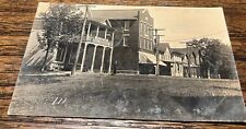 North Collins N. Y. Main Street Storefronts RPPC Vintage 1908 Postcard picture