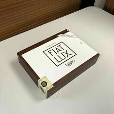 Fiat Lux Acumen Empty Wooden Cigar Box 9.25x7.25x2.5 picture