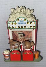 DAMAGED Pee Wee Herman Carlton Now Show Mice Popcorn Christmas Decor Lenticular picture