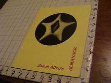 vintage Original ZADOK ALLEN'S ALMANACK; coven 13, index & more LOVECRAFT picture