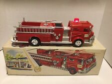 1970’s Hess MARX Fire Truck Nice Working Condition In Box picture
