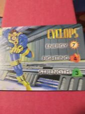 CYCLOPS 1995 Marvel Overpower CCG TCG Character Card w/Specials picture