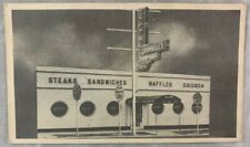 c1940s Postcard ROUTE 66 Campbell's Steak House Restaurant Elk City Oklahoma picture