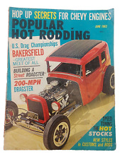 Popular Hot Rodding Magazine Bakersfield Drag Championships June 1963 picture
