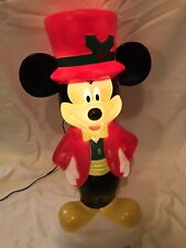 Disney Gemmy MICKEY MOUSE Christmas Lighted Indoor/Outdoor Blow Mold picture