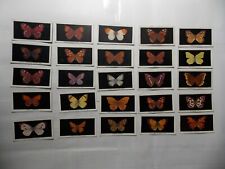 Godfrey Phillips Cigarette Cards British Butterflies 1927 Complete Set 25 picture