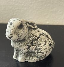 Rare Handmade Small Rabbit Figurine Mt. St. Helen Art Pottery Shapes of Clay picture