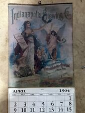 INDIANAPOLIS BREWING COMPANY, Indianapolis, IN, 1904 Beer Calendar picture