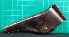 US M 1892 .38 DA Colt BROWN LEATHER HOLSTER   ROCK ISLAND R.I.A. 1903  Nice picture