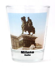 MILAN ITALY MONUMENT COLOR PHOTO SHOT GLASS SHOTGLASS picture