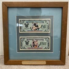 Disney Dollars May5,1987  Framed Mickey and Goofy First Day Issue picture