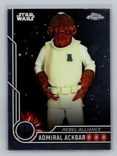 2023 Topps Chrome Star Wars ADMIRAL ACKBAR Card #47 Rebel Alliance picture