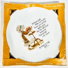 Vintage NOS 1975 American Greetings HOLLY HOBBIE Mother's Day Plate 10