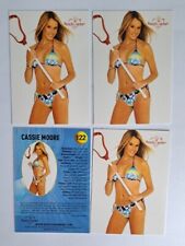 Lot of 4 Benchwarmer 2002 Cassie Moore Cards #122 picture