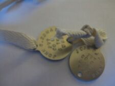 M1924 dog tags between war reproduction,WWII dog tags custom stamping. picture